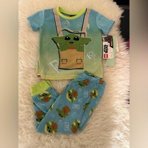 Baby yoda Lego pajama set size 3T
